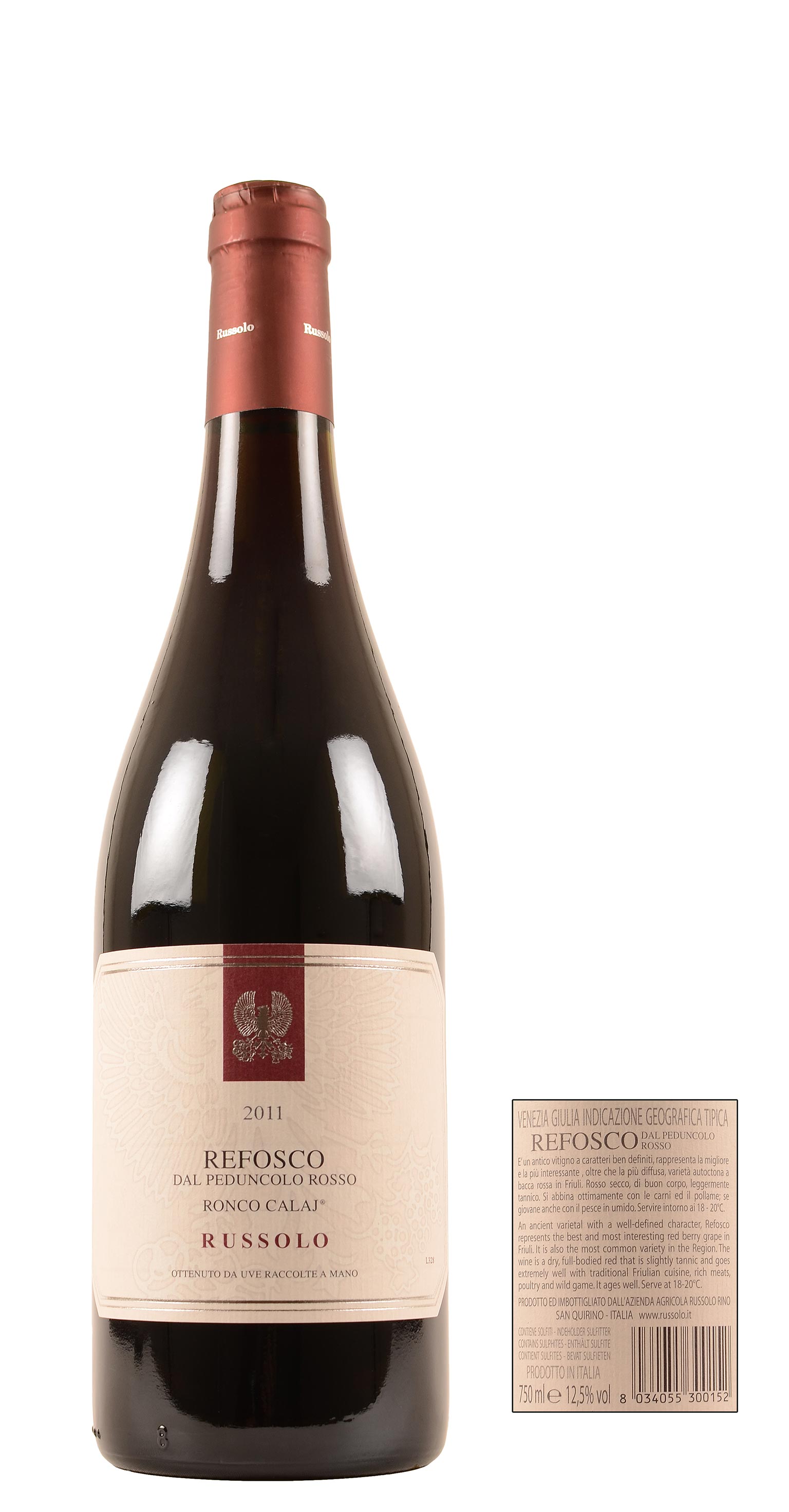 2016 - Russolo - Refosco dal Peduncolo Rosso Collezione - Riserva - 0 ...