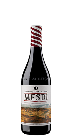 immagine di 460 Casina Bric - Mesdí Rosso - Nebbiolo - 0,75 Ltr - Rosso