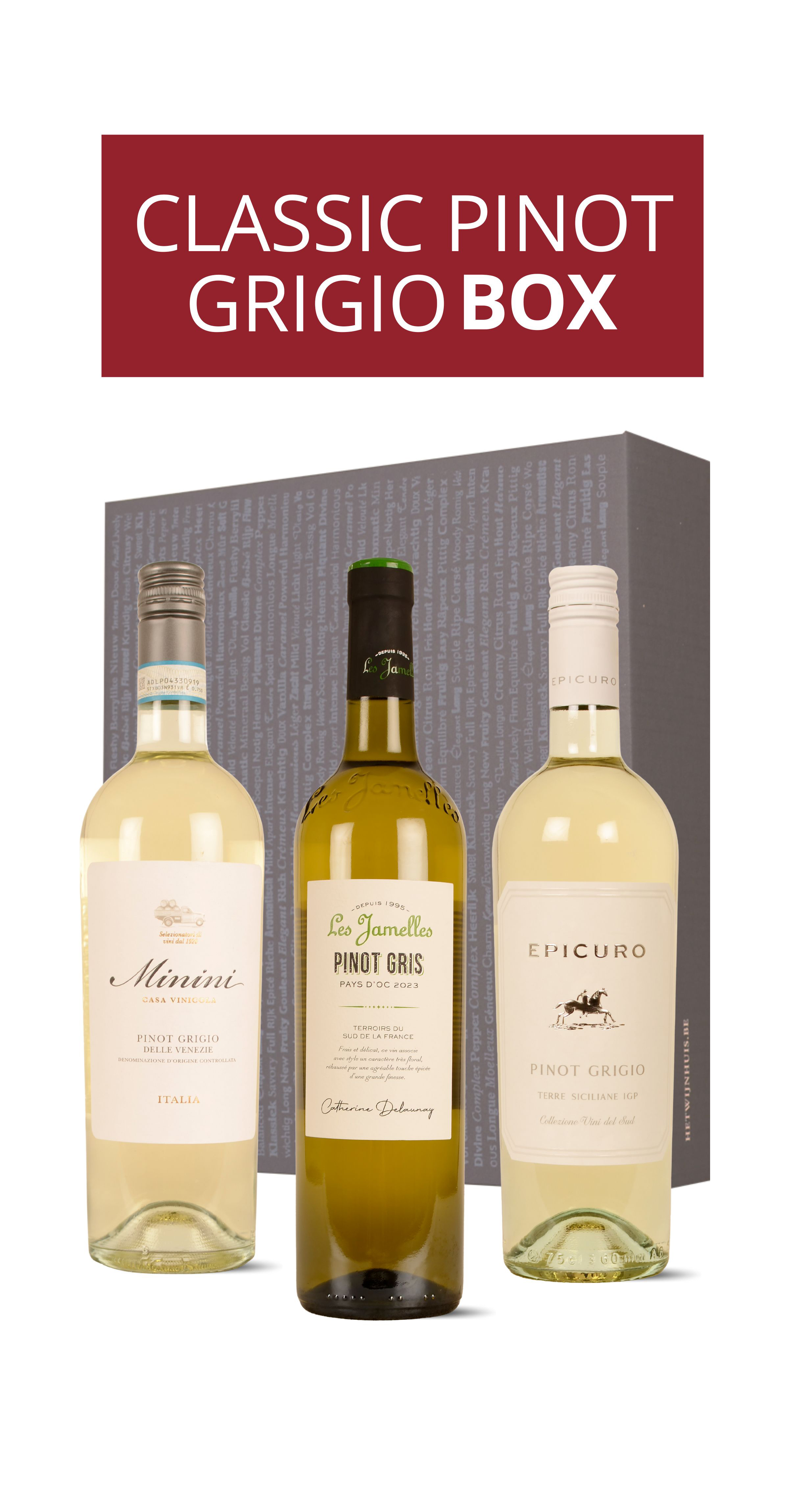 afbeelding van Classic Pinot Grigio box