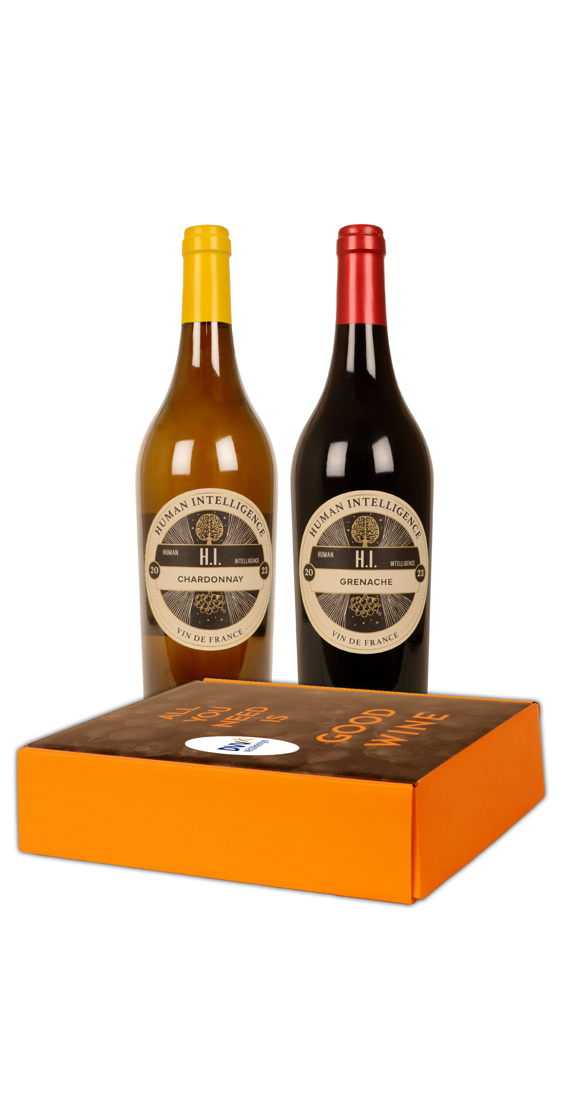 afbeelding van Human Intelligence Blanc et Rouge