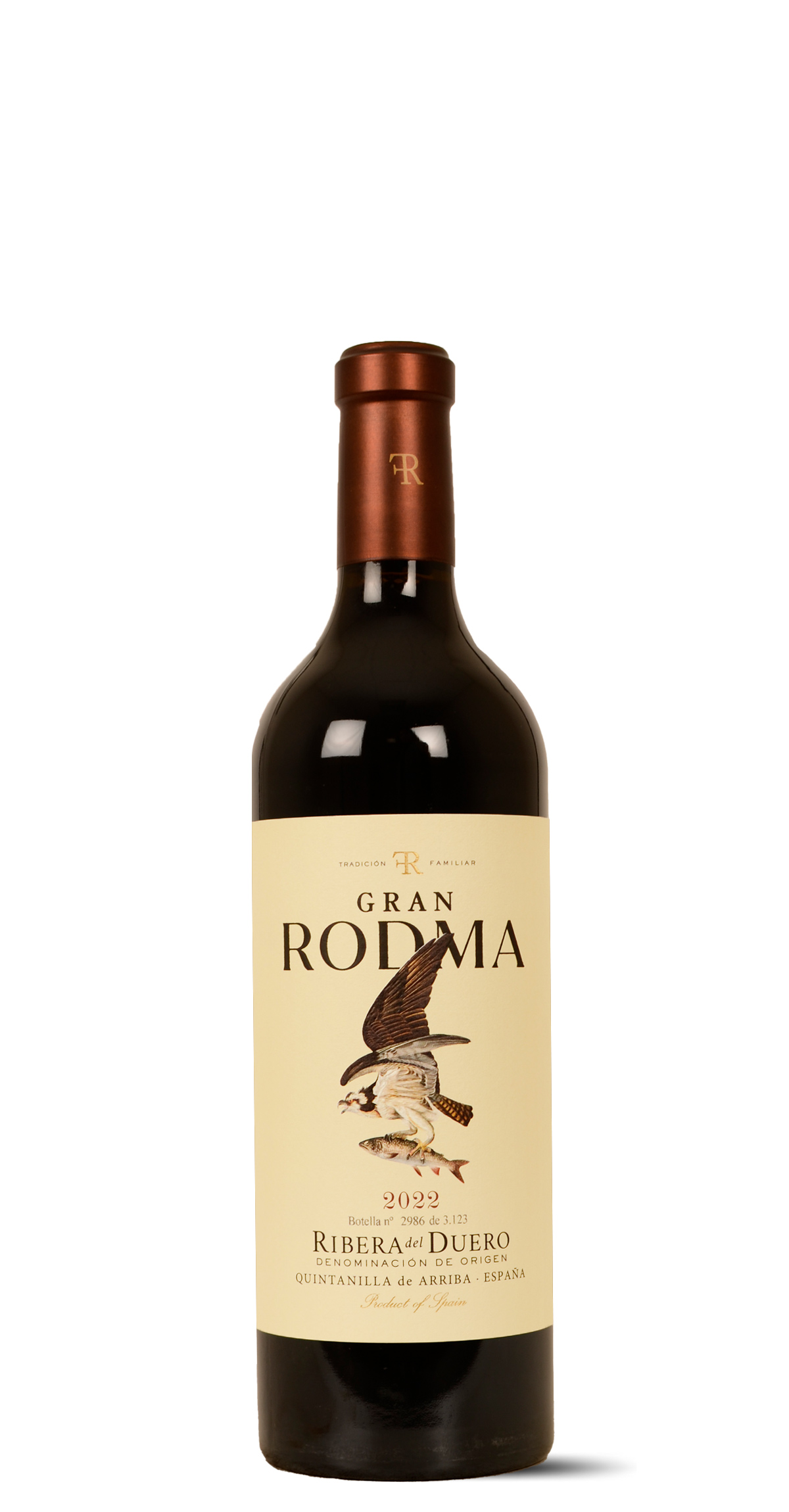 afbeelding van Gran Rodma Selected grapes from an old vineyard