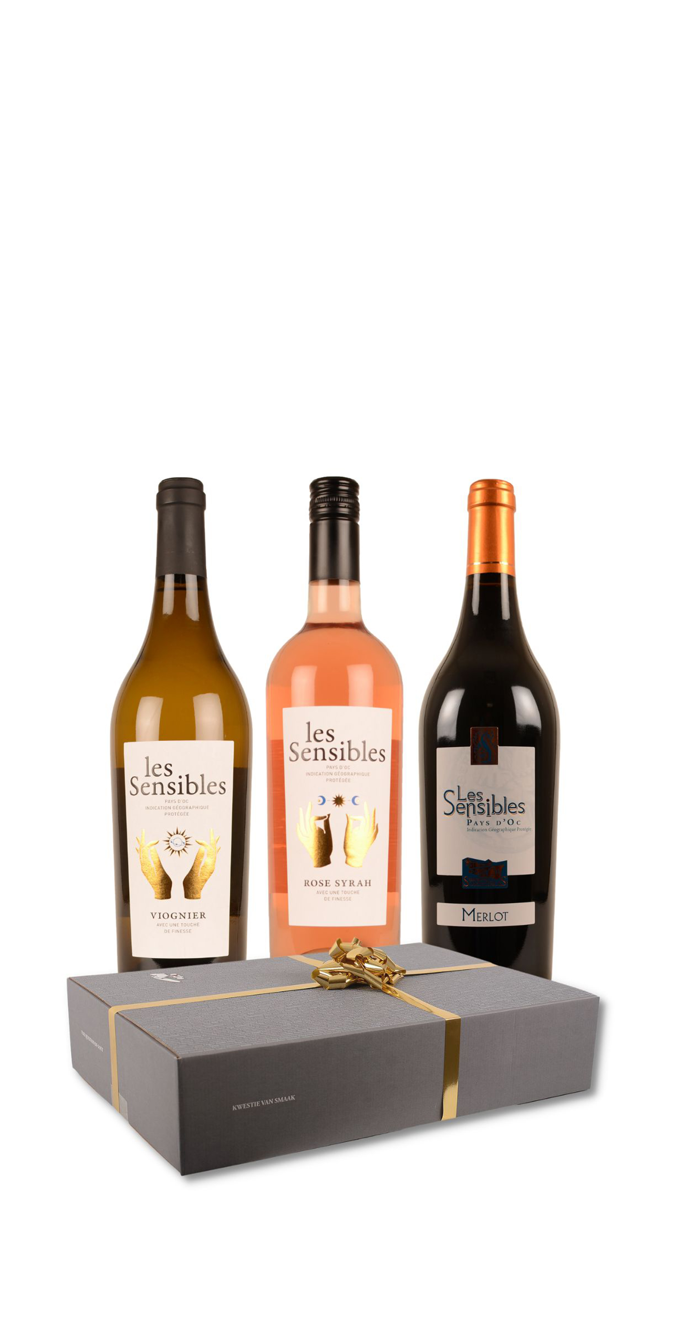 afbeelding van Les Sensibles Blanc, Rosé et Rouge Box