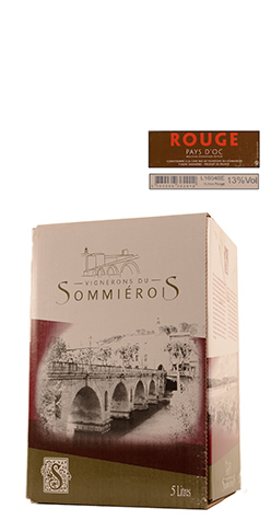 afbeelding van ROUGE BAG10 IN BOX - Vin de Pays d'Oc