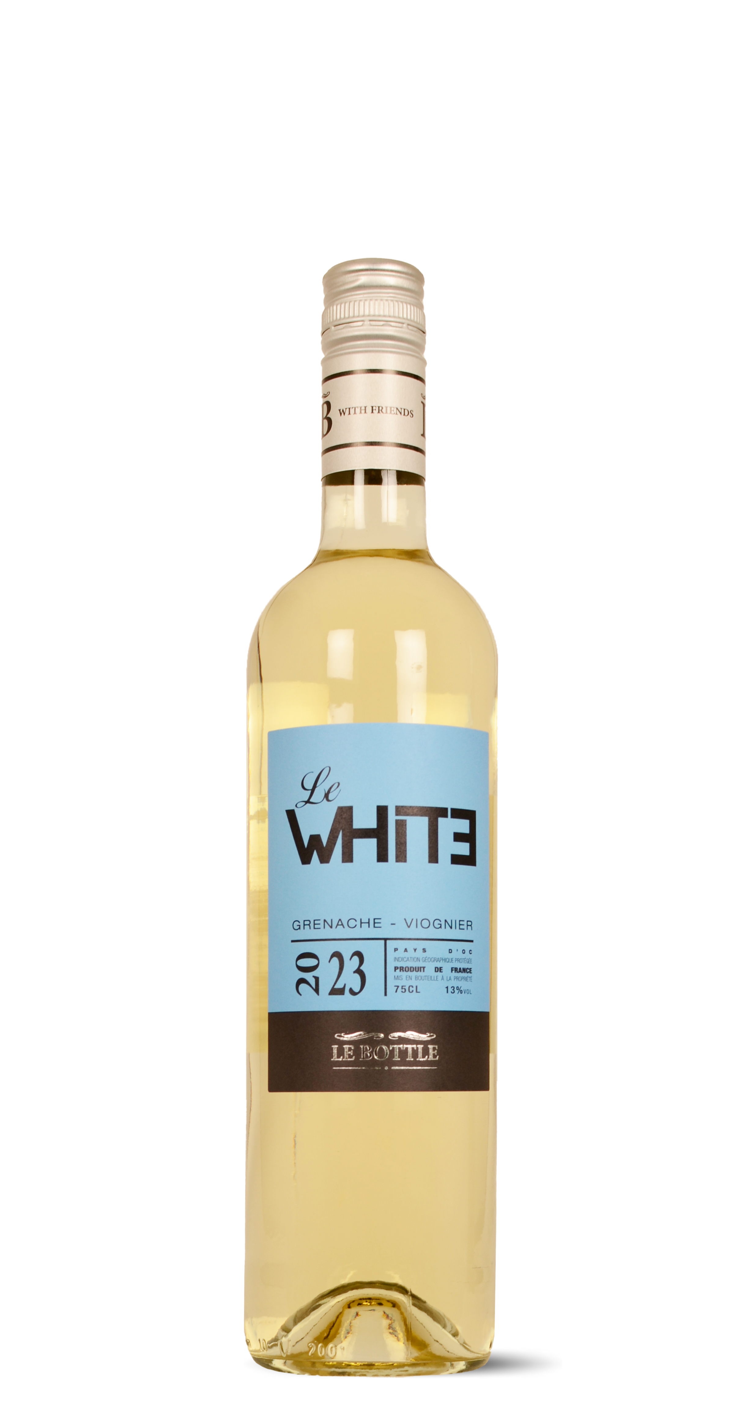 afbeelding van LE WHITE - Vin de Pays d'Oc 